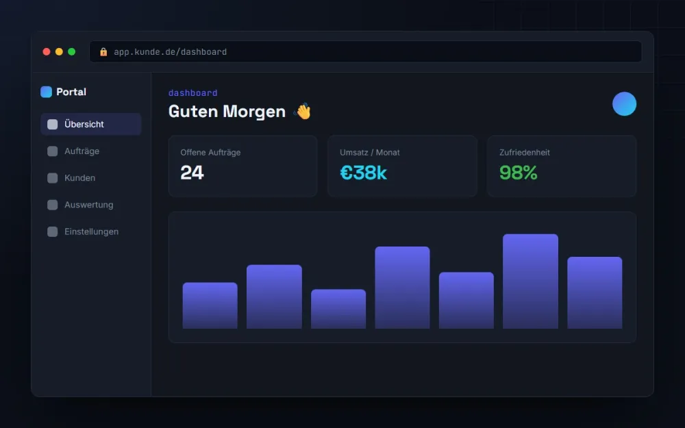 Projekt: Web-Anwendung mit geschütztem Bereich
